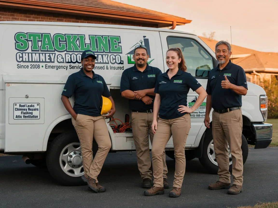 Chimney flashing repair company in Galt, IL
